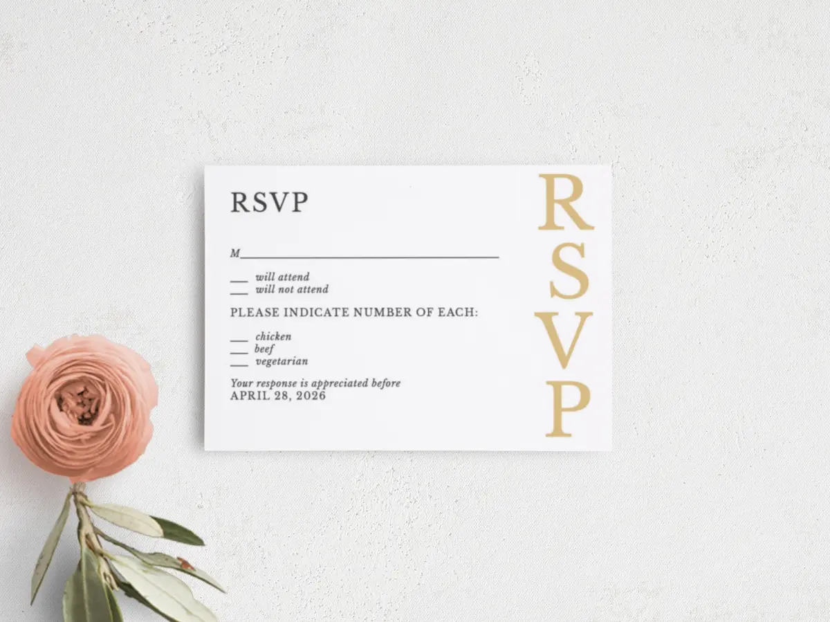 RSVP Postcard