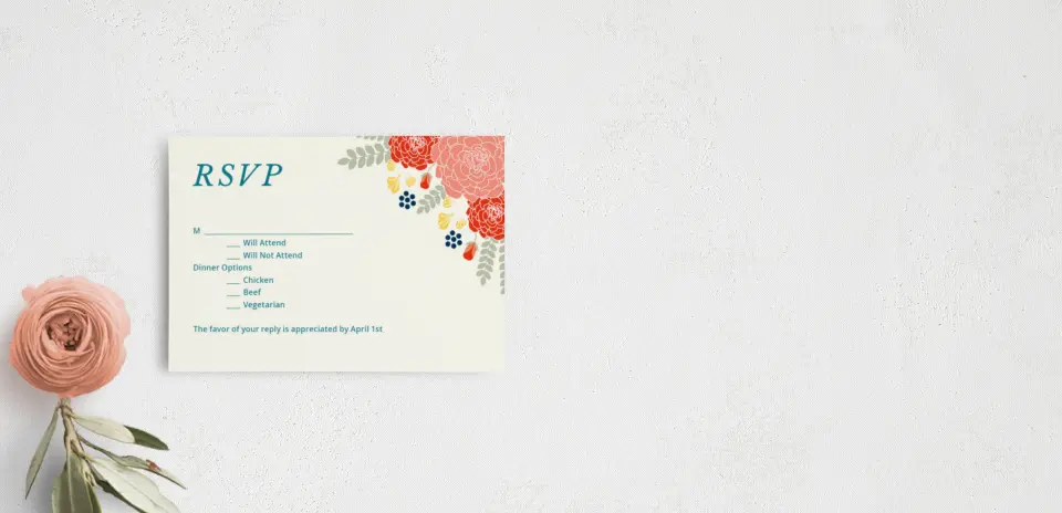 RSVP Postcard