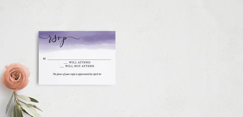 RSVP Postcard