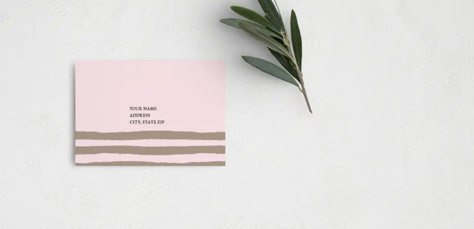 RSVP Postcard Mailing Side
