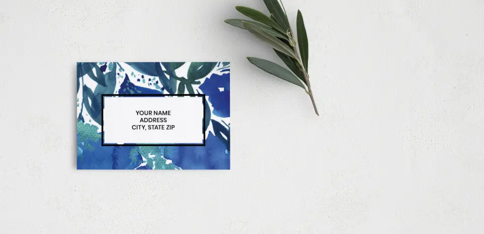 RSVP Postcard Mailing Side