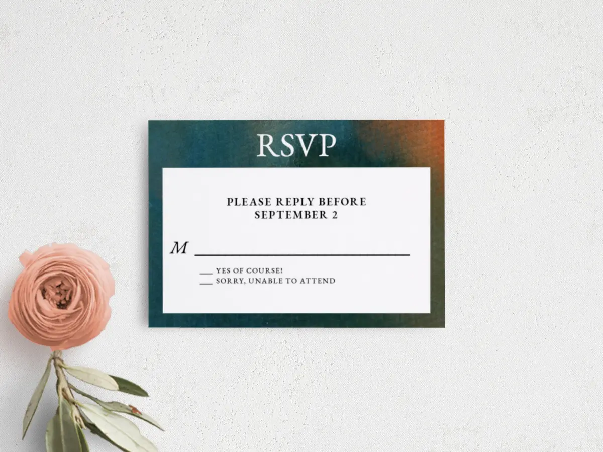 RSVP Postcard