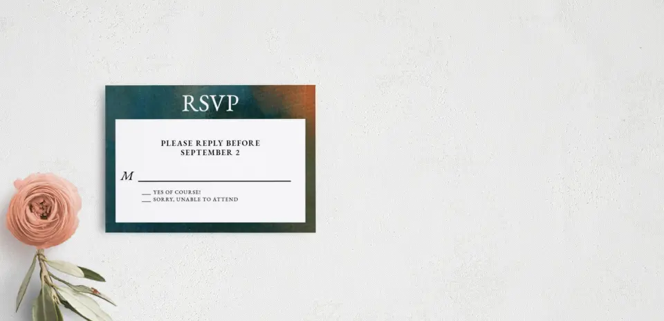 RSVP Postcard