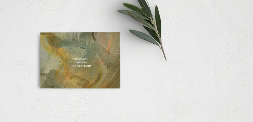 RSVP Postcard Mailing Side