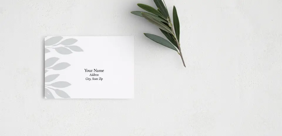 RSVP Postcard Mailing Side