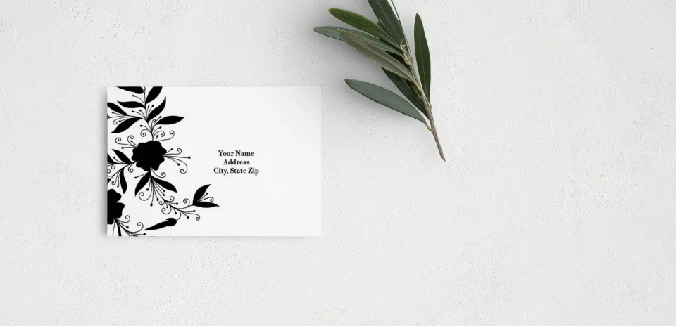RSVP Postcard Mailing Side