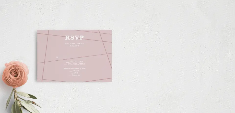 RSVP Postcard