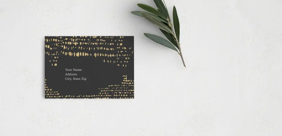 RSVP Postcard Mailing Side