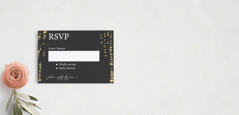 RSVP Postcard