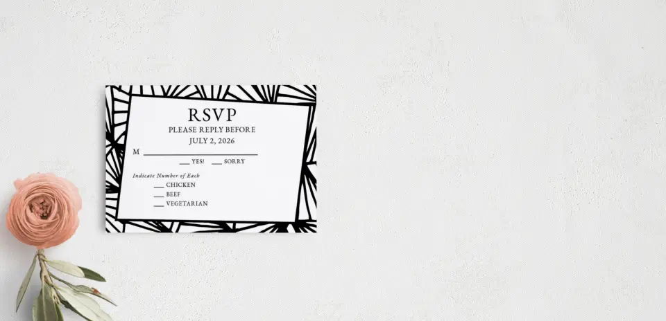 RSVP Postcard
