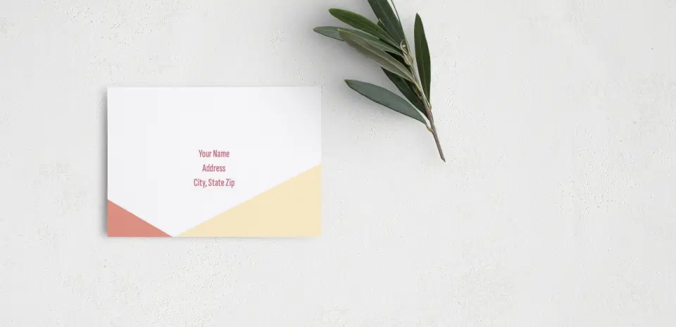 RSVP Postcard Mailing Side