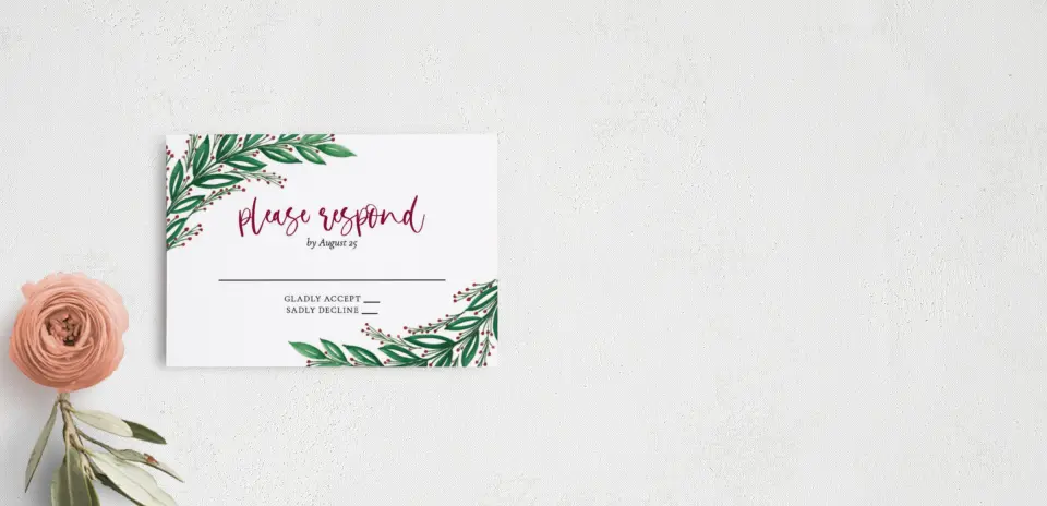 RSVP Postcard