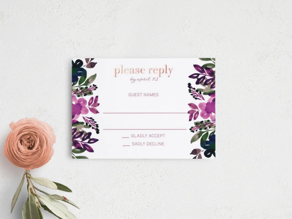 RSVP Postcard