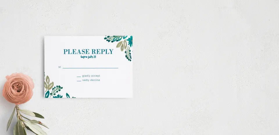 RSVP Postcard