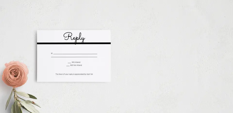 RSVP Postcard