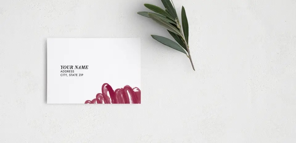 RSVP Postcard Mailing Side