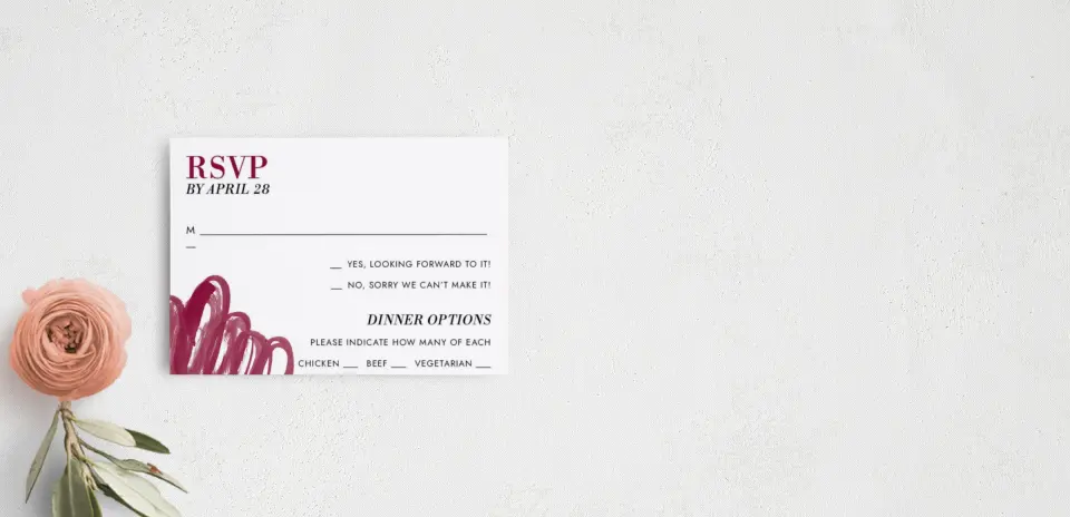RSVP Postcard