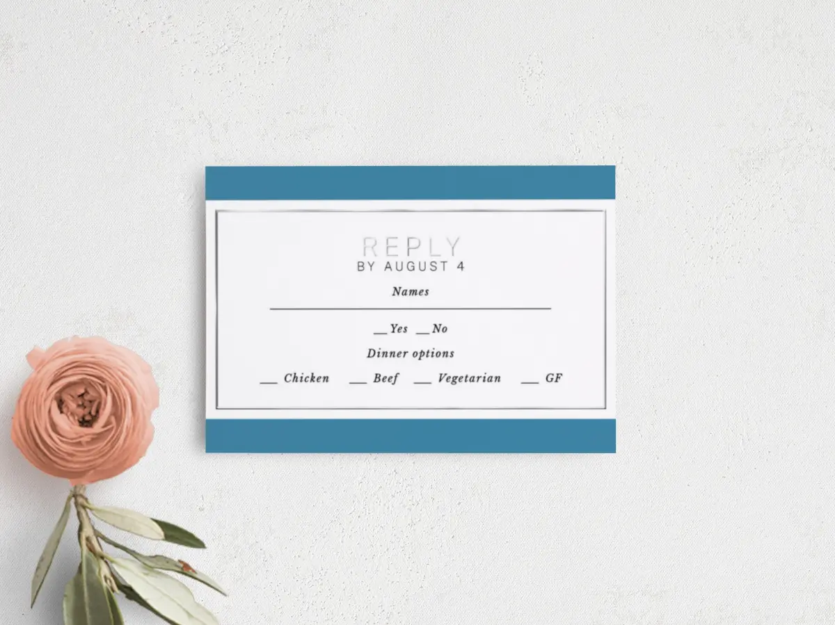 RSVP Postcard