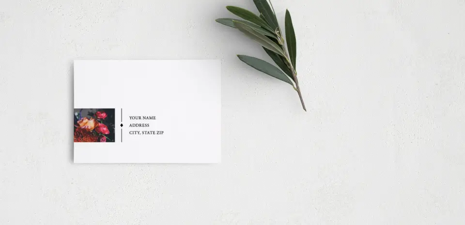 RSVP Postcard Mailing Side