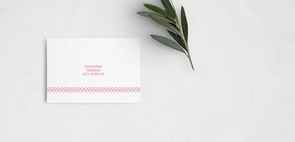 RSVP Postcard Mailing Side