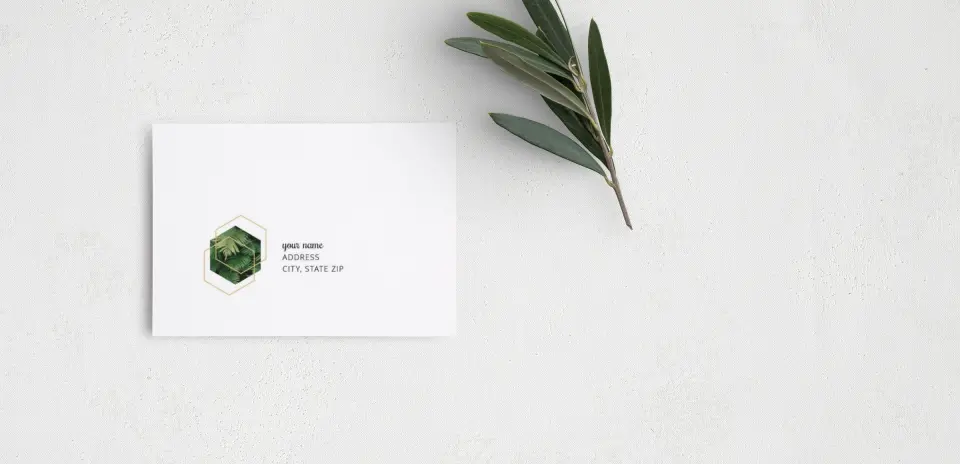 RSVP Postcard Mailing Side