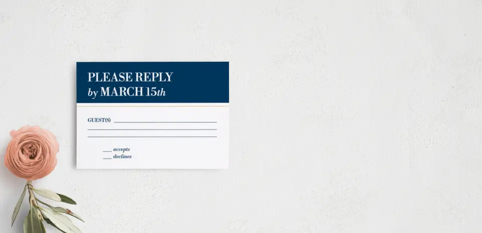 RSVP Postcard
