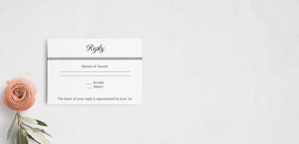 RSVP Postcard