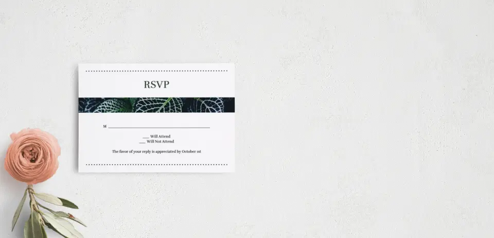 RSVP Postcard