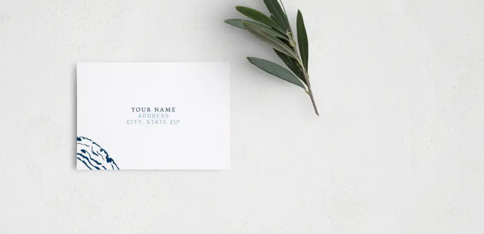 RSVP Postcard Mailing Side