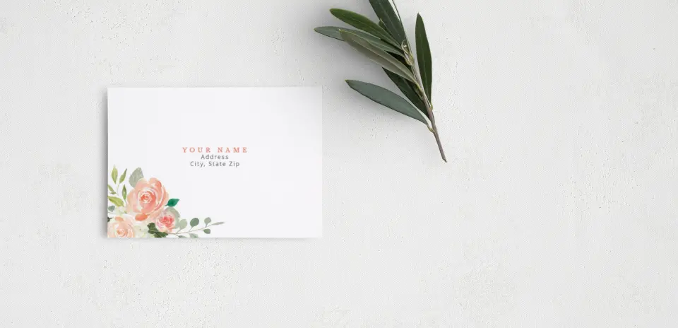 RSVP Postcard Mailing Side