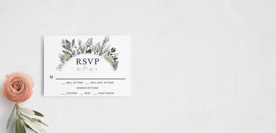 RSVP Postcard