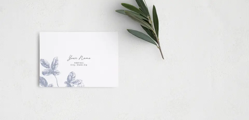 RSVP Postcard Mailing Side