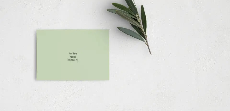 RSVP Postcard Mailing Side