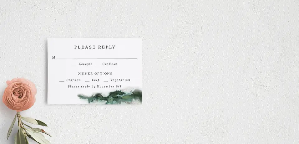 RSVP Postcard