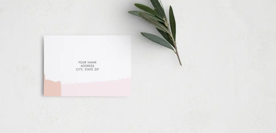 RSVP Postcard Mailing Side