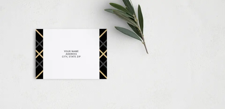 RSVP Postcard Mailing Side