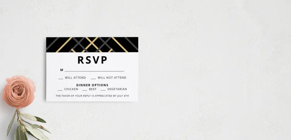 RSVP Postcard