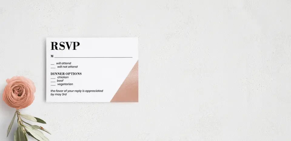 RSVP Postcard