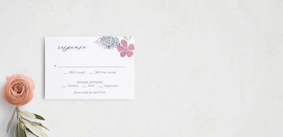 RSVP Postcard