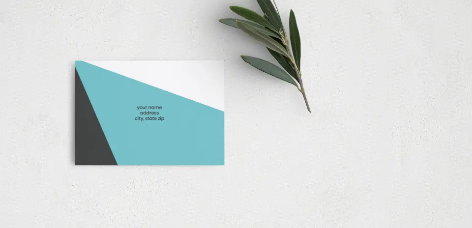 RSVP Postcard Mailing Side