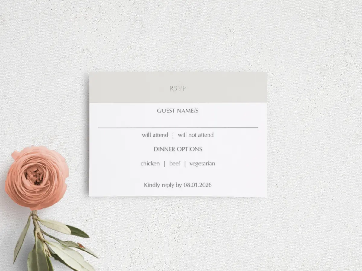 RSVP Postcard