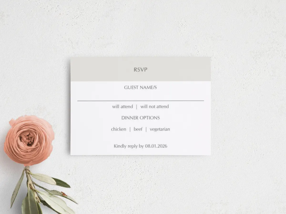 RSVP Postcard