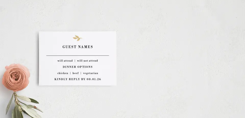 RSVP Postcard