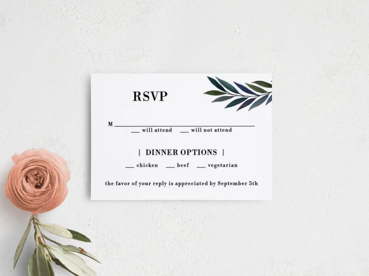 RSVP Postcard