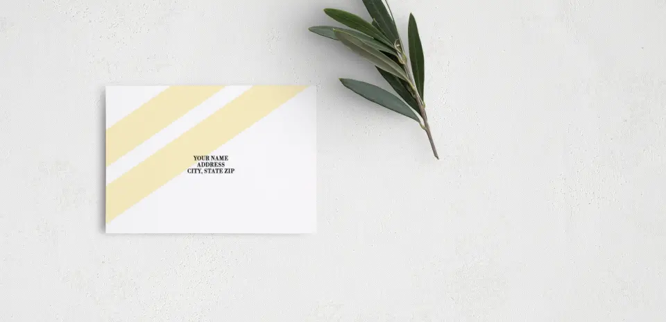 RSVP Postcard Mailing Side