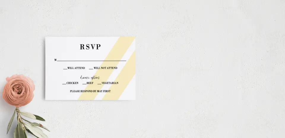 RSVP Postcard
