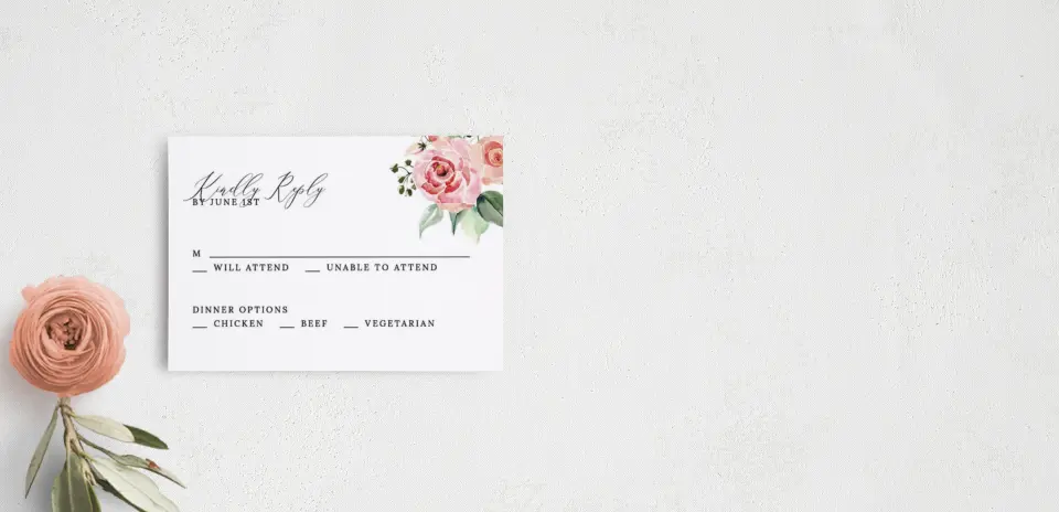 RSVP Postcard