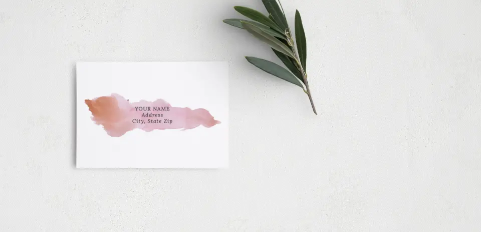 RSVP Postcard Mailing Side