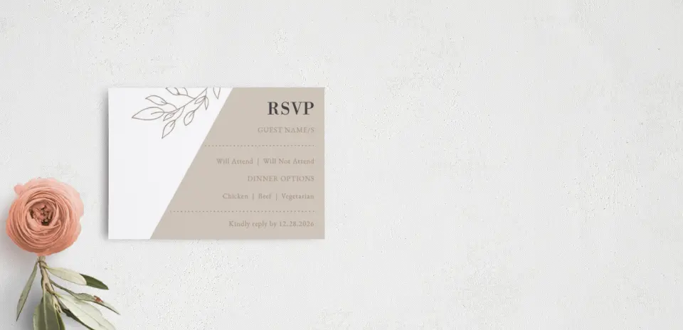 RSVP Postcard