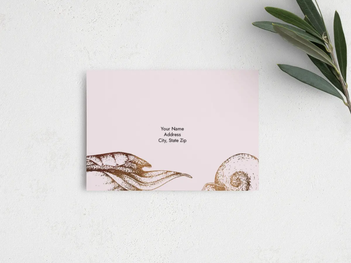 RSVP Postcard Mailing Side